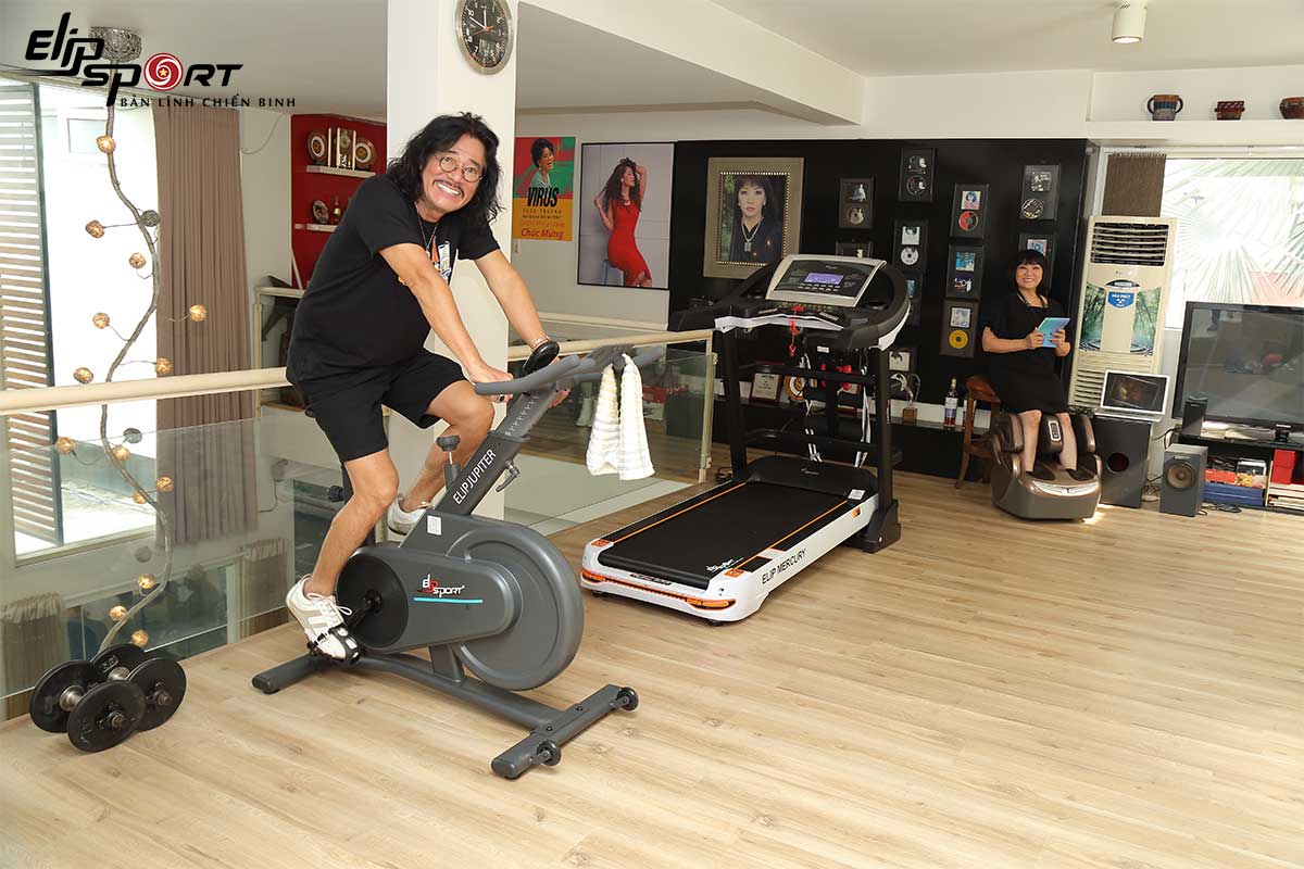 Diva Cẩm Vân: Phòng tập thể thao cực chất bên trong biệt thự triệu đô
