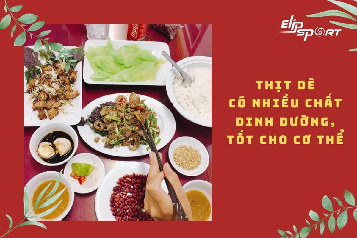 ăn thịt d&ecirc; c&oacute; tốt kh&ocirc;ng