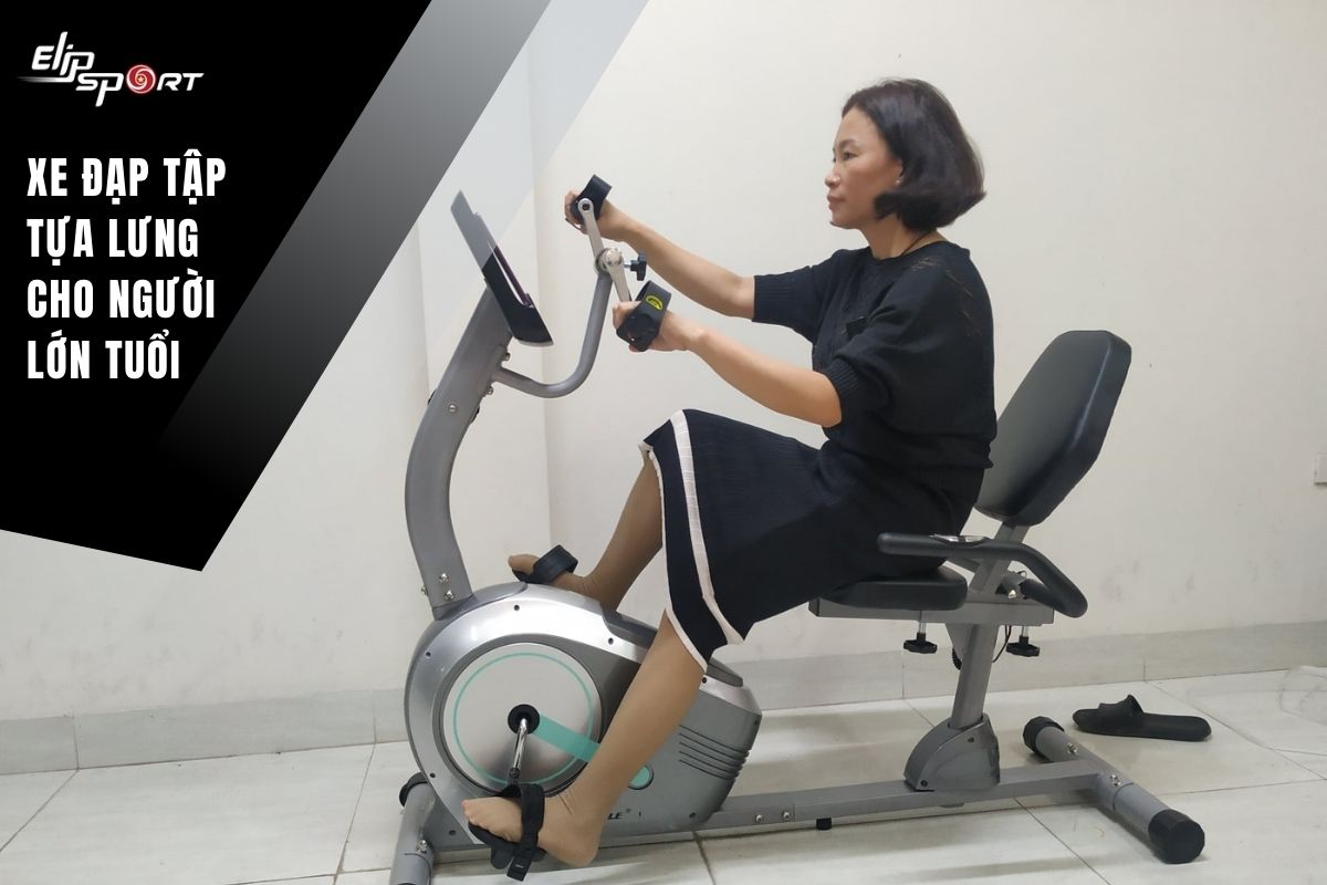 xe đạp tập thể dục có yên