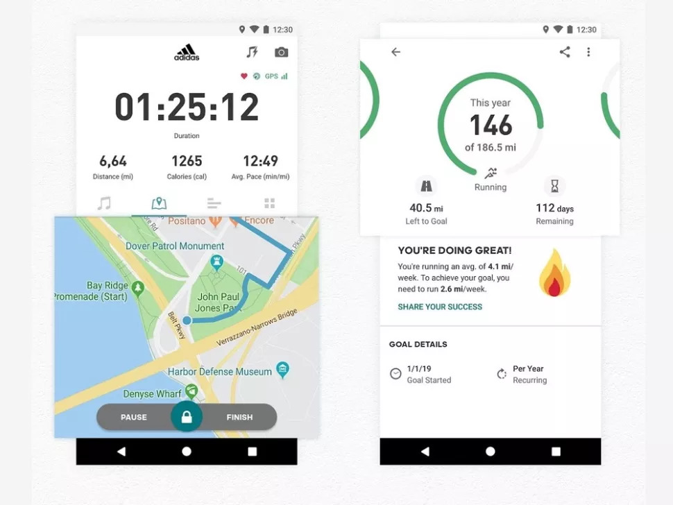 Adidas Running là một trong những ứng dụng chạy bộ tốt nhất Android và Iphone