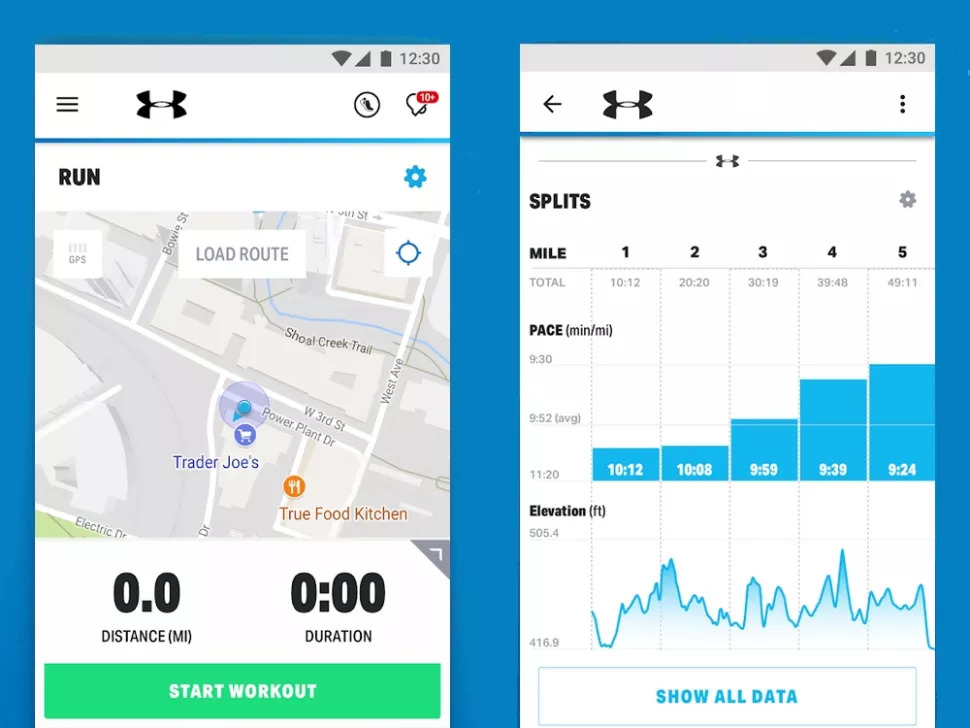 Ứng dụng đo quãng đường chạy bộ - Map My Run