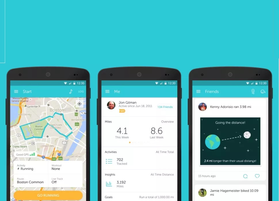 Ứng dụng đo tốc độ và quãng đường chạy bộ - Runkeeper