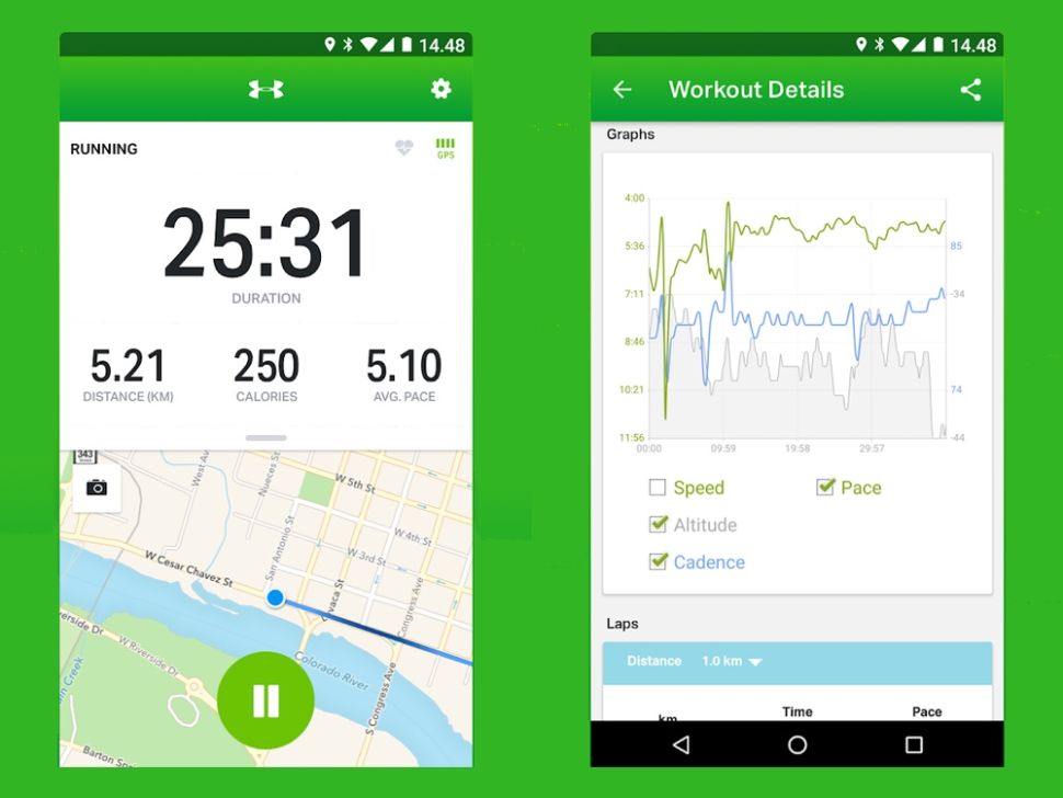 App đo km chạy bộ và đếm bước chân - Endomondo