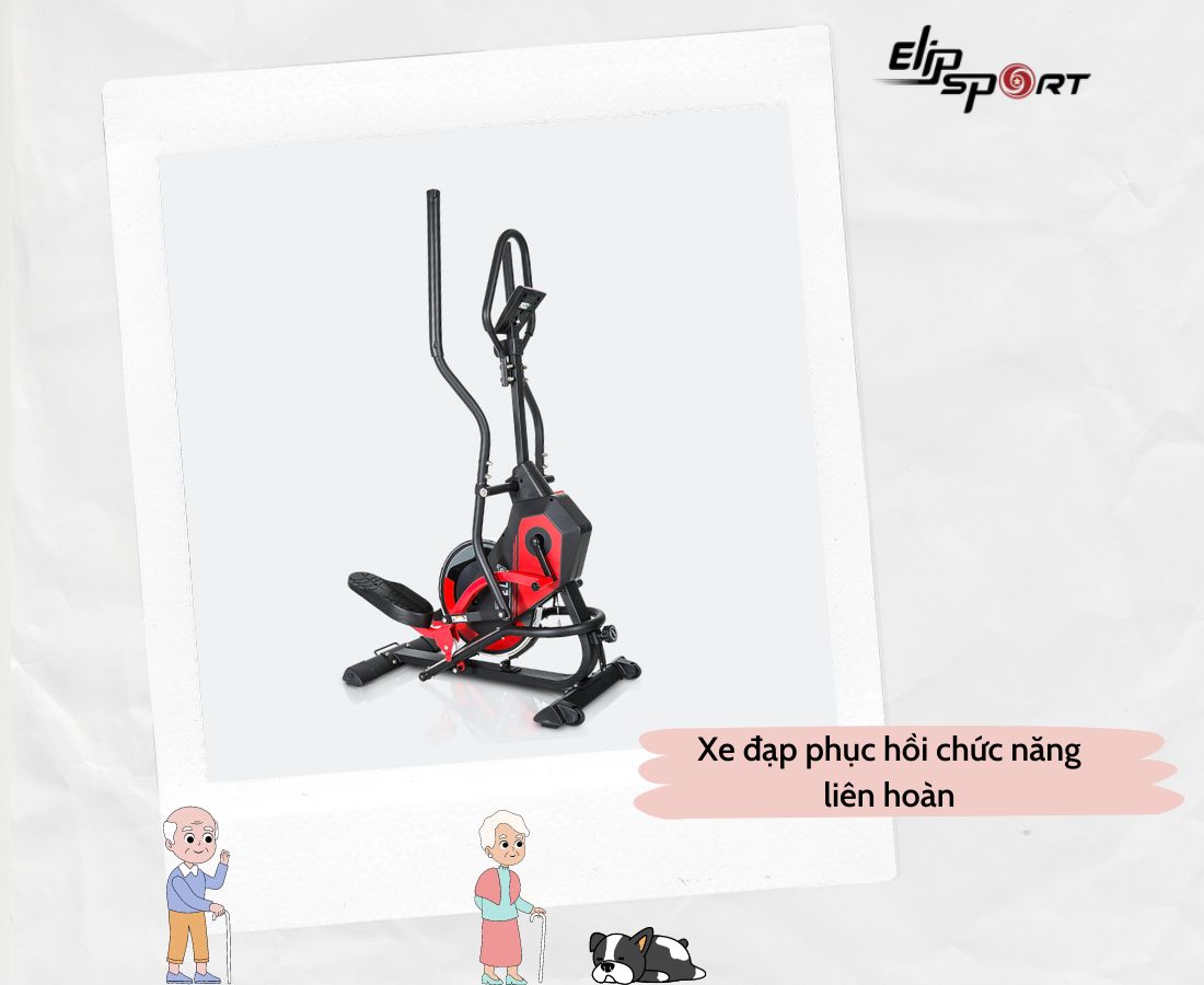 xe đạp tập phục hồi chức năng