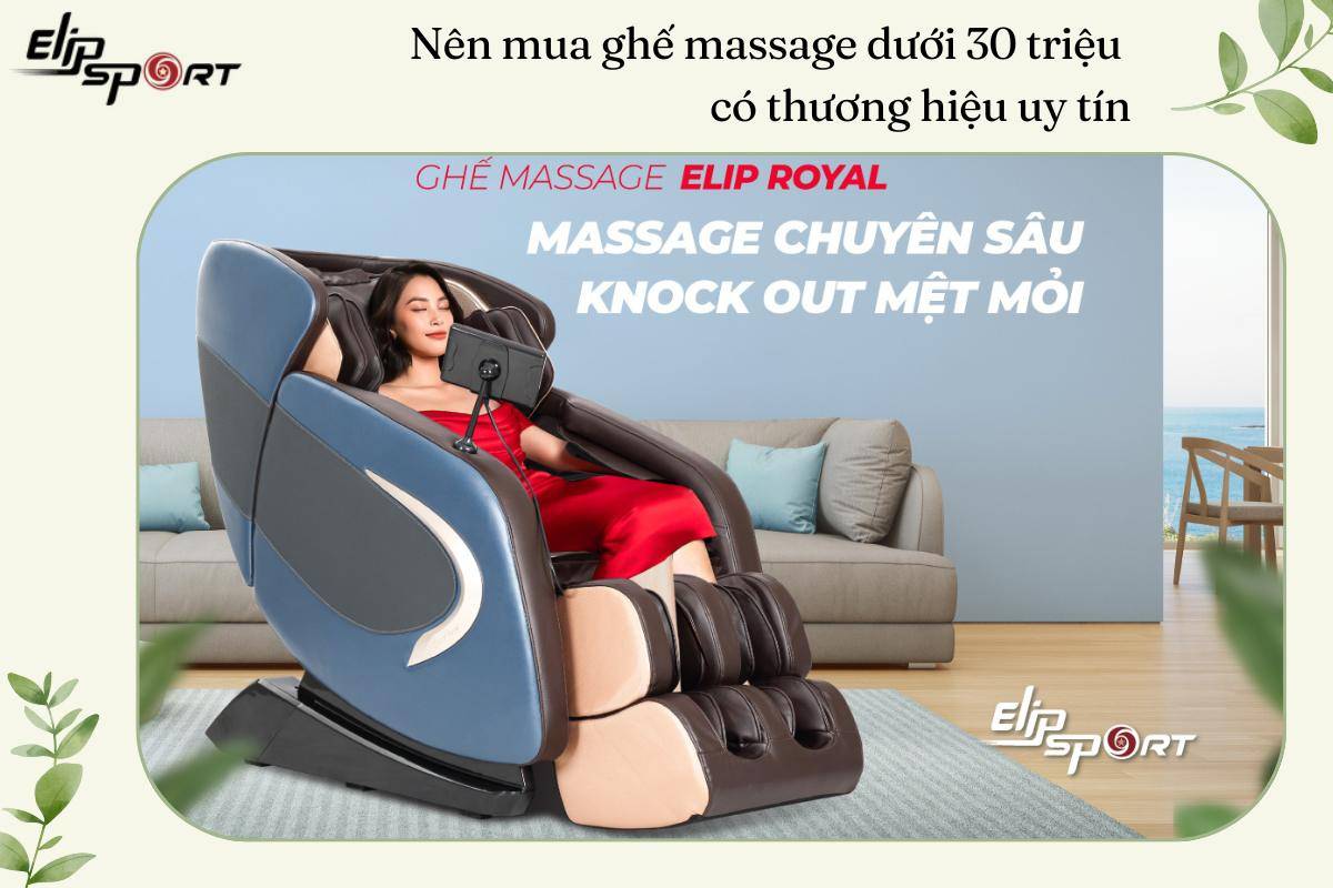 ghế massage dưới 30 triệu
