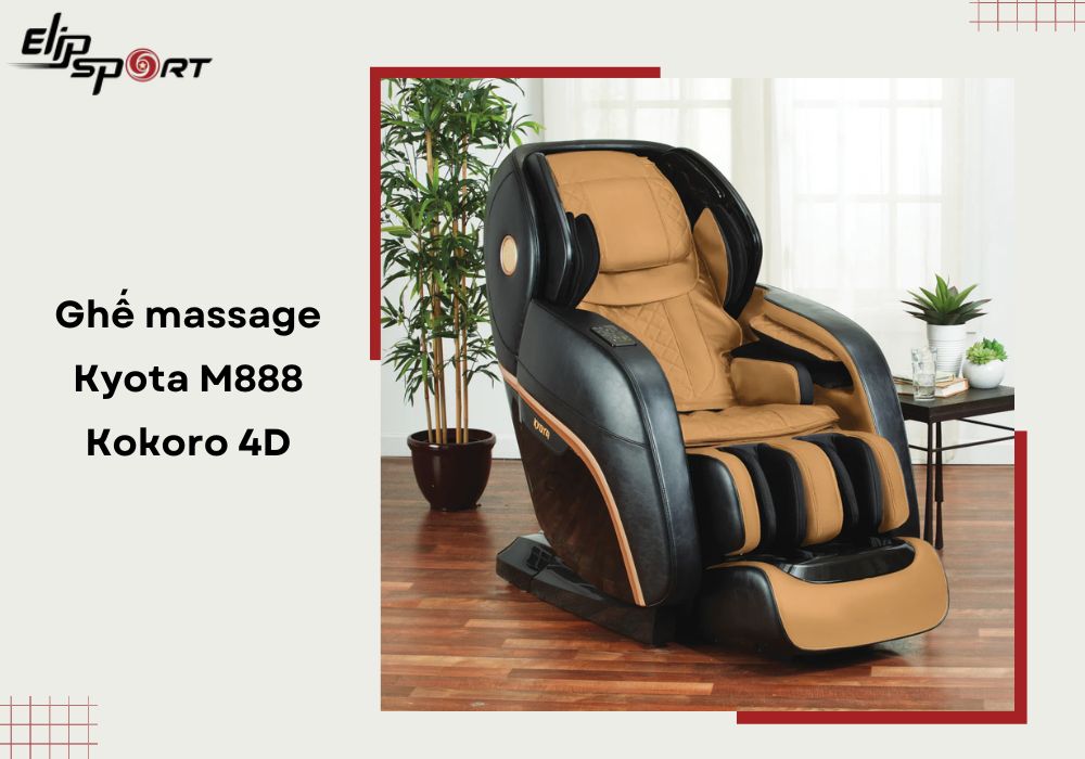 Ghế massage Kyota M888 Kokoro 4D