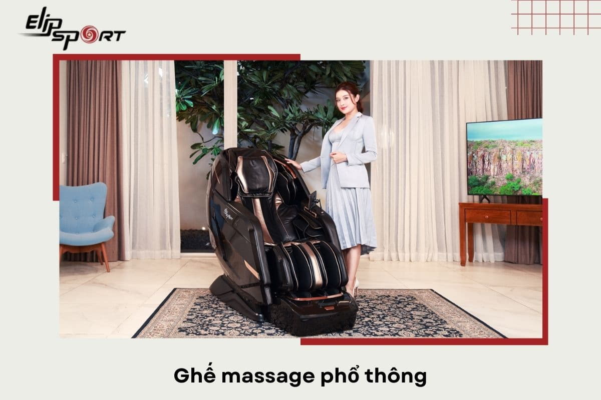 Ghế massage hạng phổ th&ocirc;ng