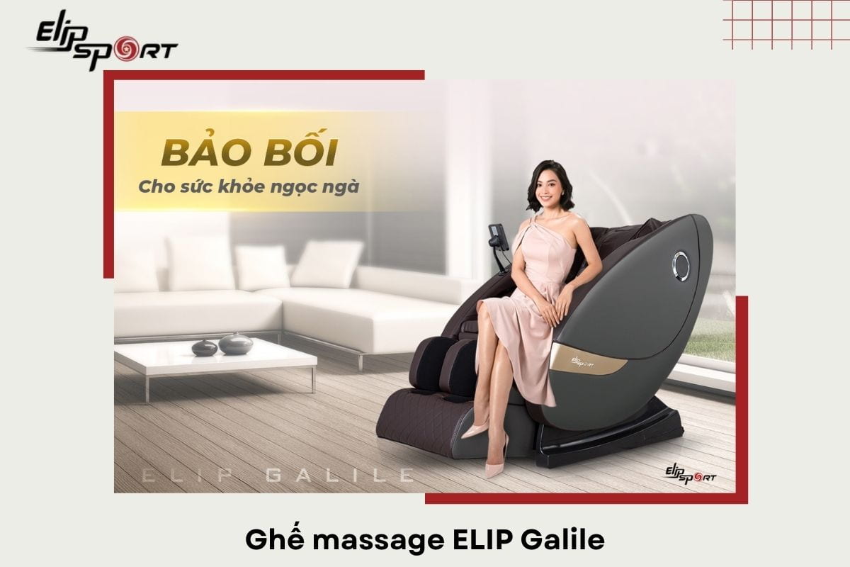 ghế massage 14 triệu ELIP Galile