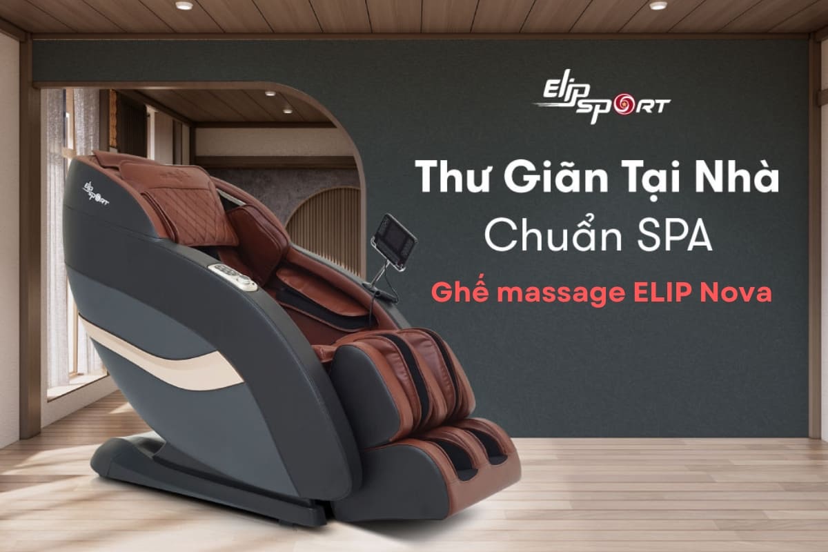 Ghế massage phổ th&ocirc;ng ELIP Nova