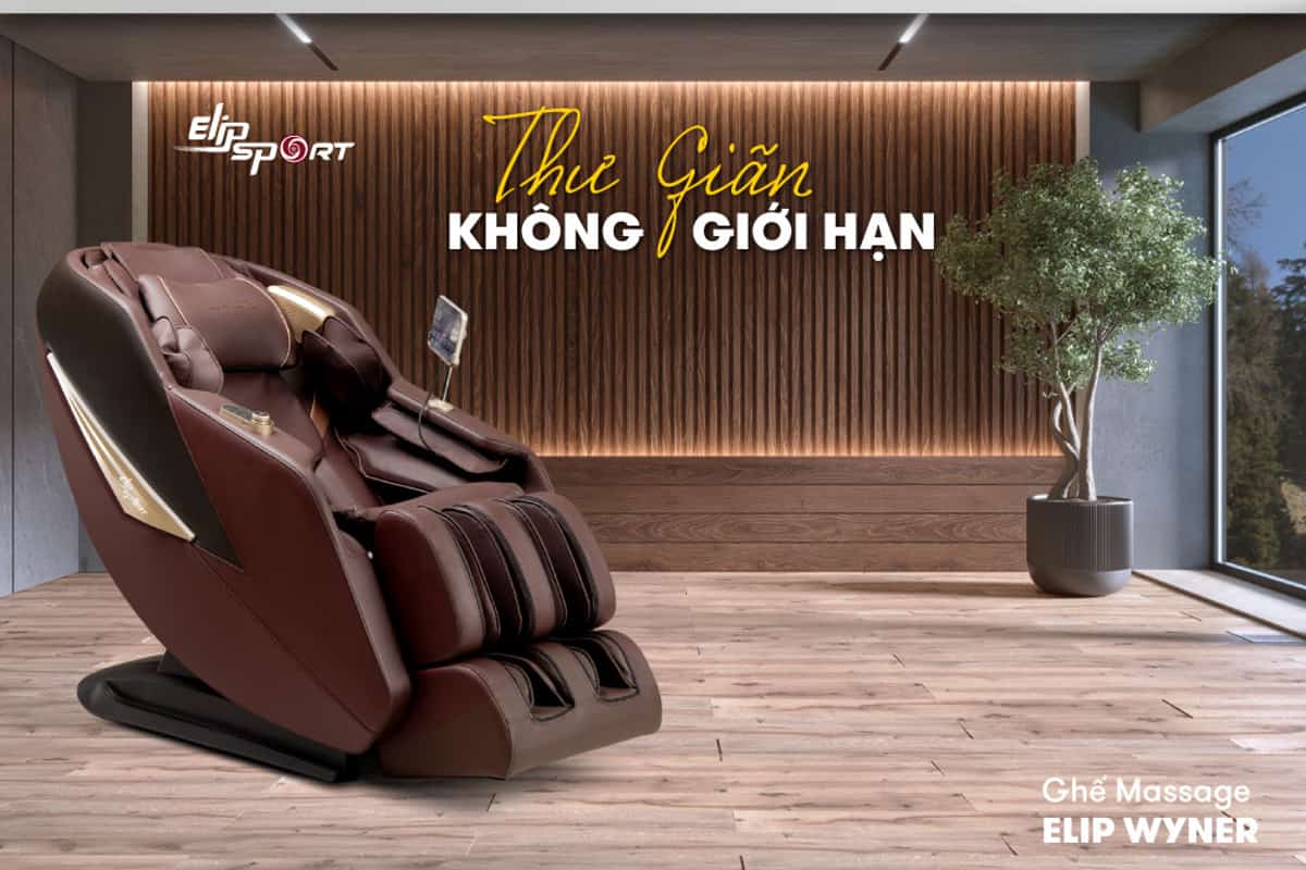 Ghế massage to&agrave;n th&acirc;n ELIP Wyner