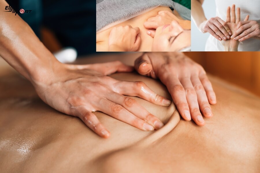 Massage lưng, ngực, tay