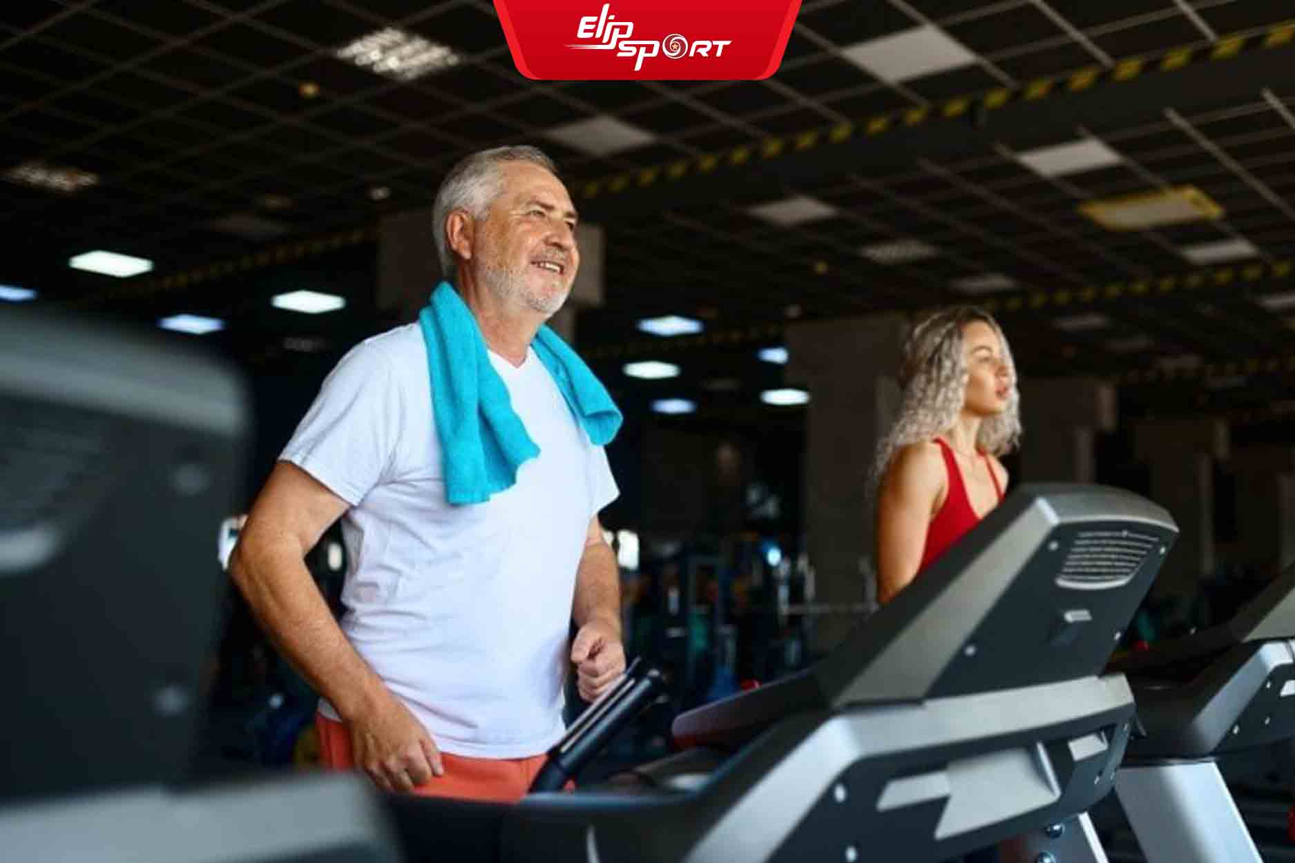 máy chạy bộ cho người già