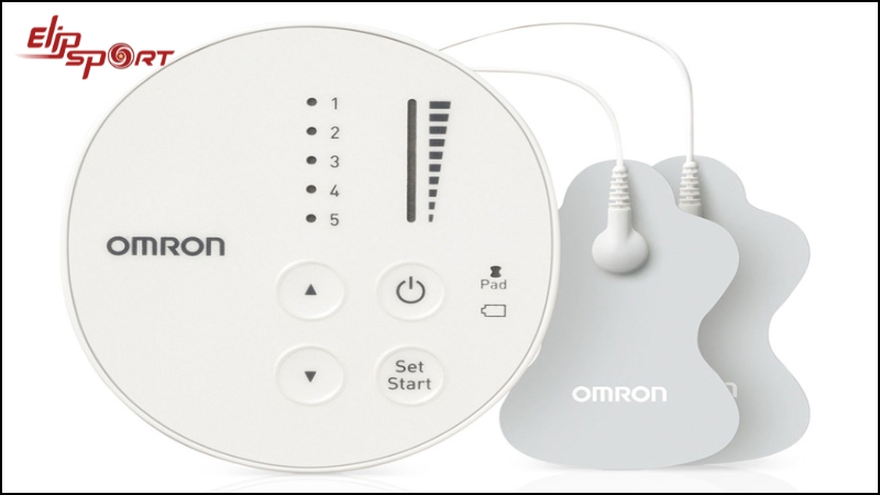 M&aacute;y Omron HV-F013 c&oacute; 5 chế độ massage c&ugrave;ng 10 cường độ kh&aacute;c nhau