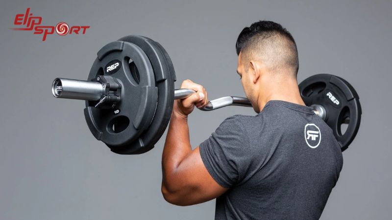 Thanh tạ EZ được đặc biệt thiết kế cho việc thực hiện c&aacute;c b&agrave;i tập tập trung v&agrave;o c&aacute;nh tay, bắp tay v&agrave; cơ tam đầu