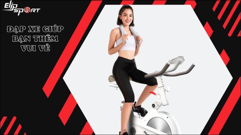 Đạp xe tại nh&agrave; gi&uacute;p bạn th&ecirc;m vui vẻ, y&ecirc;u đời