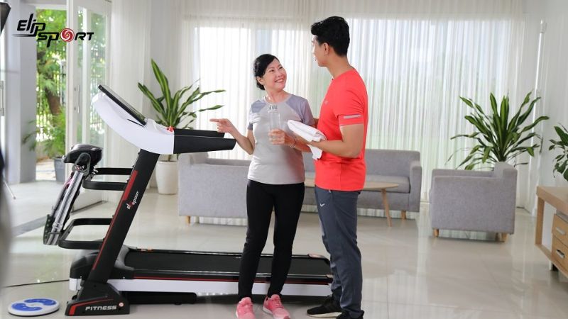Kh&ocirc;ng gian ph&ugrave; hợp với từng loại m&aacute;y tập thể dục