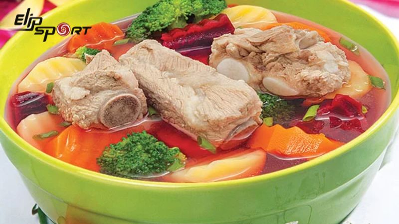 Canh sườn rau quả thơm ngon, chuẩn vị cho cả gia đ&igrave;nh&nbsp;