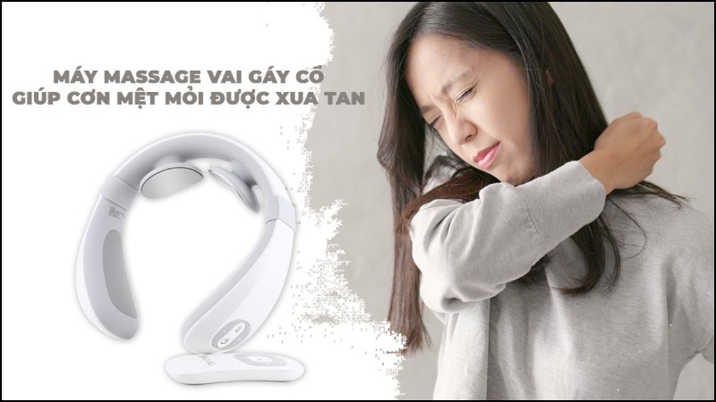 M&aacute;y massage cổ c&oacute; nhiều t&aacute;c dụng tốt đối với sức khỏe xương khớp cổ