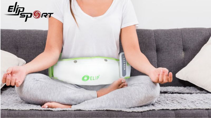 Đai massage bụng Elip Ava gi&uacute;p tăng cường hiệu quả giảm mỡ bụng