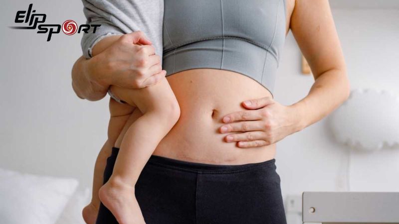 C&aacute;c mẹ sinh mổ n&ecirc;n chờ 8 tuần nếu muốn bắt đầu sử dụng m&aacute;y massage bụng