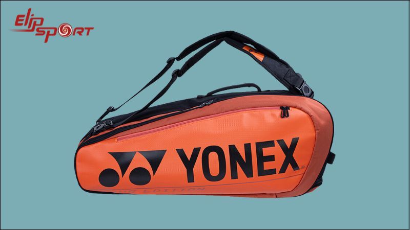 T&uacute;i vợt cầu l&ocirc;ng Yonex BAG 92026 Cam &ndash; 2 ngăn