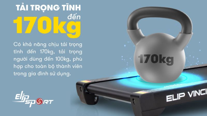 Trọng lượng và tải trọng máy là điều quan trọng cần cân nhắc khi lựa chọn máy chạy bộ gia đình cho phù hợp