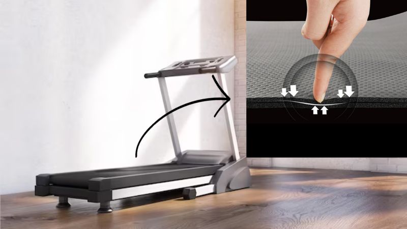 Thảm chống rung giúp giảm tiếng ồn của máy