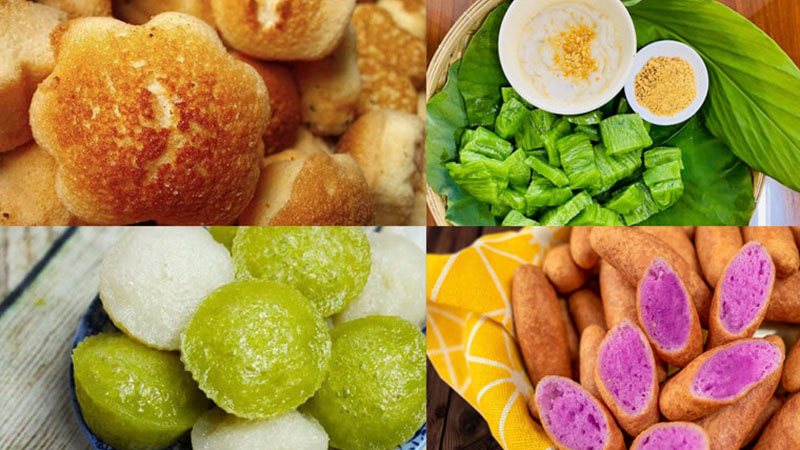 C&aacute;c m&oacute;n ăn c&oacute; bột năng