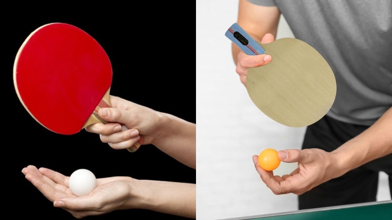Kỹ thuật cầm vợt b&oacute;ng b&agrave;n ngang v&agrave; dọc l&agrave; hai c&aacute;ch cầm phổ biến nhất