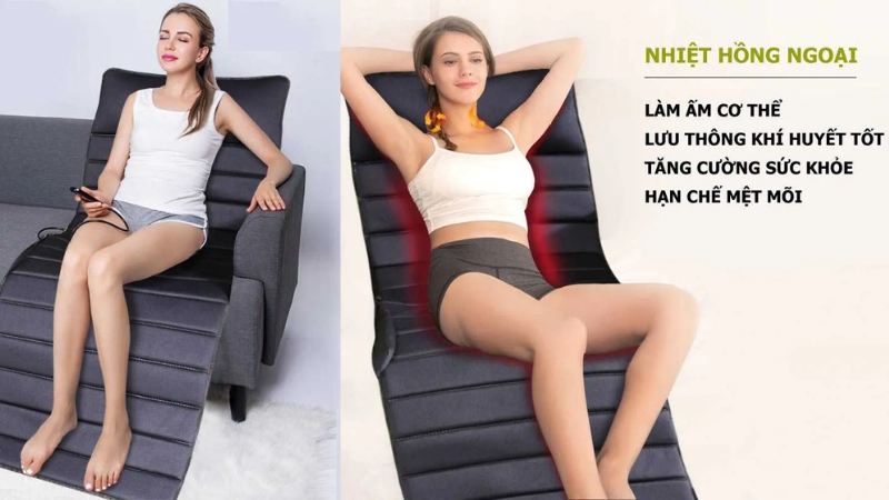 Đệm massage l&agrave; một thiết bị c&oacute; khả năng massage to&agrave;n th&acirc;n