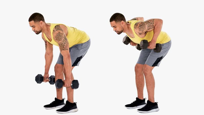 B&agrave;i Bent Over Dumbbell&nbsp;