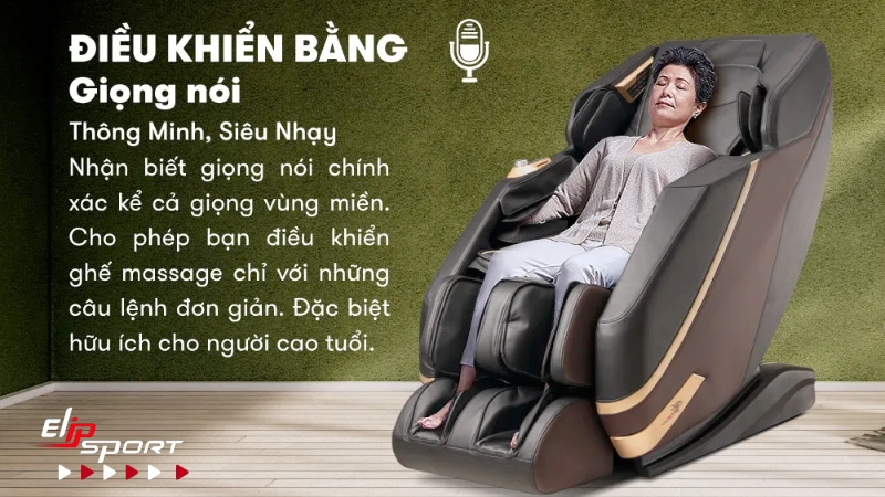 Ưu điểm v&agrave; nhược điểm của ghế massage điều khiển bằng giọng n&oacute;i