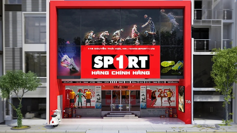 Hệ thống si&ecirc;u thị thể thao Sport1