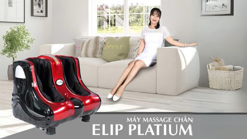 M&aacute;y massage ch&acirc;n Elip PLATIUM