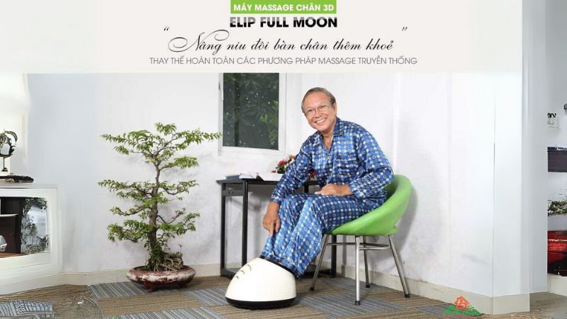 M&aacute;y massage ch&acirc;n 3D Elip Full Moon