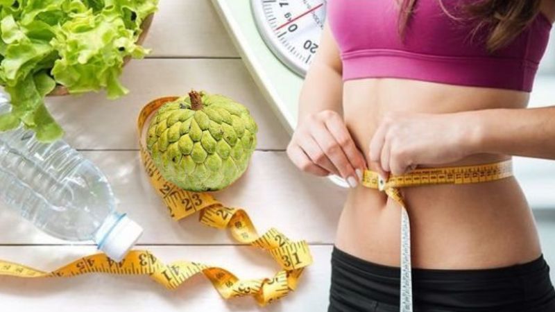 Quả na nhiều dinh dưỡng nhưng lại &iacute;t calo, rất tốt cho giảm c&acirc;n