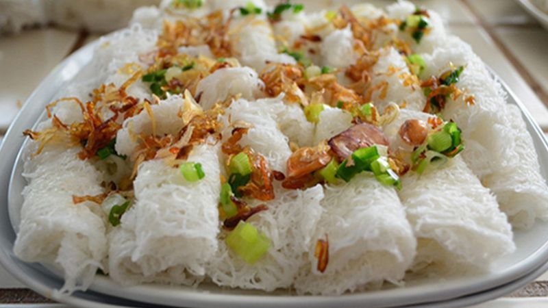 B&aacute;nh hỏi kh&ocirc;ng thịt: Khoảng 96 calo/100gr