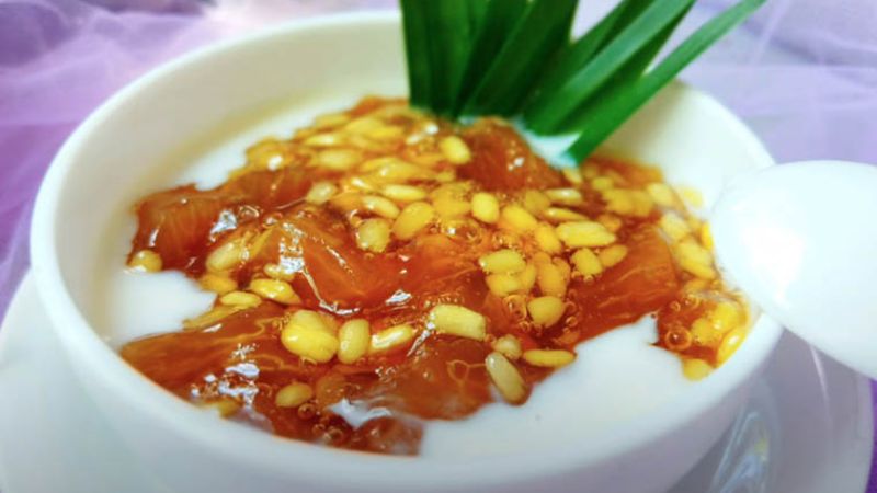 Ch&egrave; bưởi cung cấp nhiều năng lượng v&agrave; dưỡng chất cho cơ thể