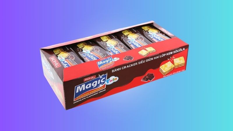 Mỗi chiếc b&aacute;nh Magic trung b&igrave;nh chứa khoảng 120-150 calo