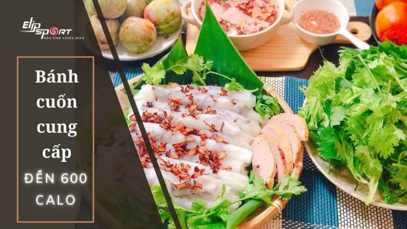 B&aacute;nh cuốn cung cấp lượng calo tương đối lớn