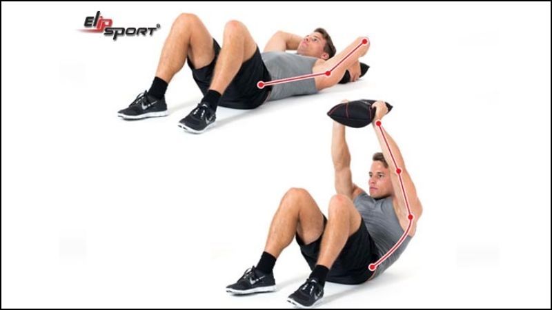 B&agrave;i tập Sit up Folds