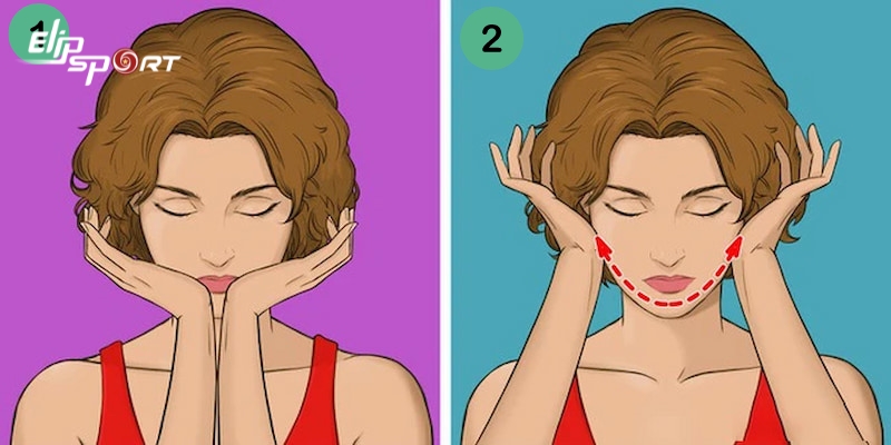 Massage vùng cằm