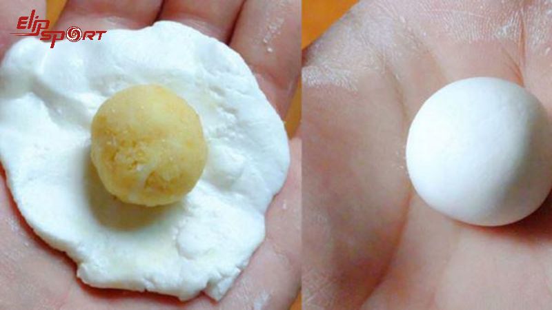 Ch&egrave; tr&ocirc;i nước được l&agrave;m từ bột nếp