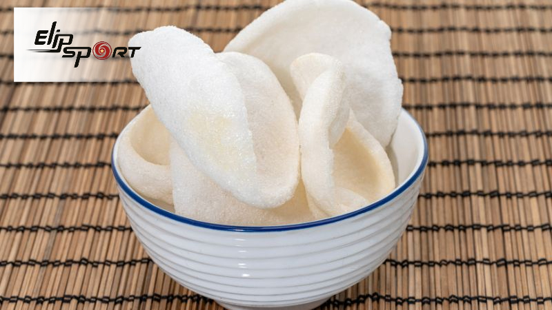 B&aacute;nh phồng t&ocirc;m chưa chi&ecirc;n th&igrave; 100g chứa 350 calo