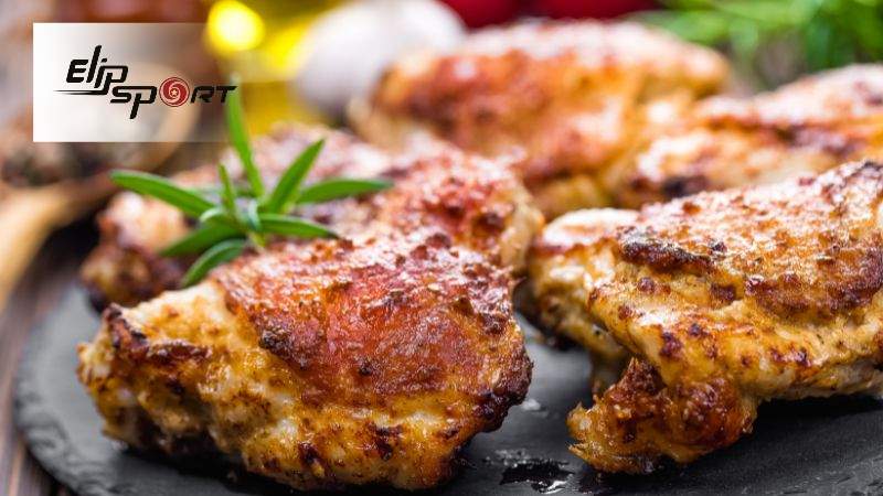 M&oacute;n ức g&agrave; nướng rosemary đầy thơm ngon
