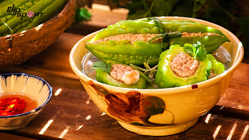 Khổ qua nhồi thịt gi&uacute;p giảm c&acirc;n hiệu quả