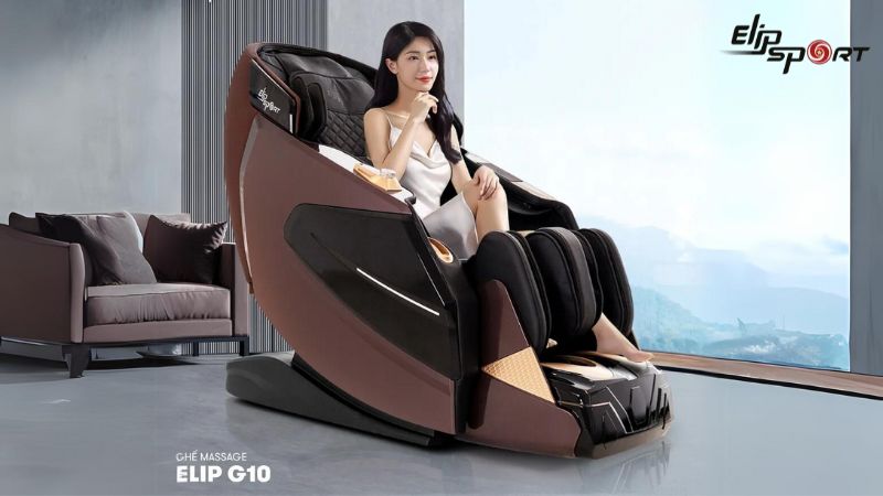 Ghế massage ELIP G10 nổi bật với thiết kế hiện đại v&agrave; nhiều t&iacute;nh năng ưu việt