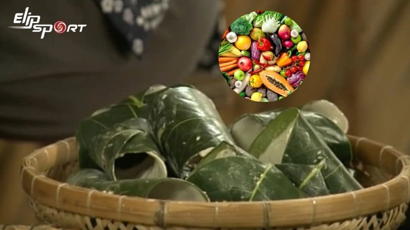 Khi ăn b&aacute;nh l&aacute; mơ h&atilde;y kết hợp th&ecirc;m một phần lớn rau quả