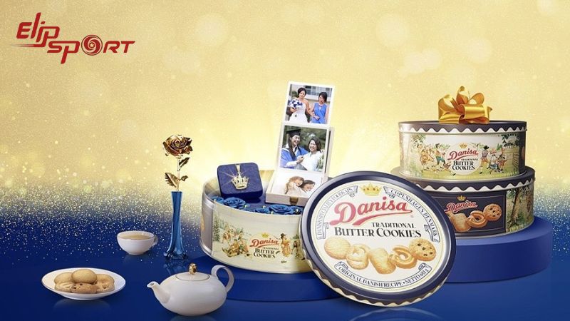Một chiếc b&aacute;nh Danisa sẽ cung cấp 47 calo