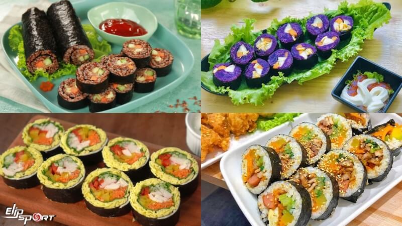 H&agrave;m lượng calo trong kimbap kh&aacute;c nhau t&ugrave;y theo th&agrave;nh phần v&agrave; c&aacute;ch chế biến